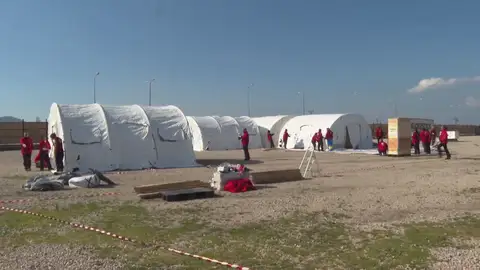 Hospital de Emergencia que España ha levantado en Turquía Antena 3 Noticias