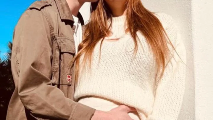 Zayra Guti&eacute;rrez y su novio 