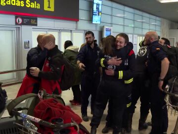 Los bomberos españoles que han ayudado en el terremoto de Turquía