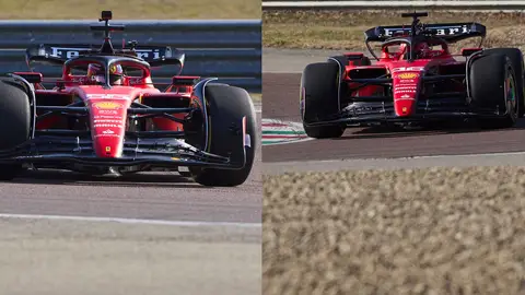 Carlos Sainz y Charles Leclerc, a los mandos del SF-23 Carlos Sainz y Charles Leclerc, a los mandos del SF-23