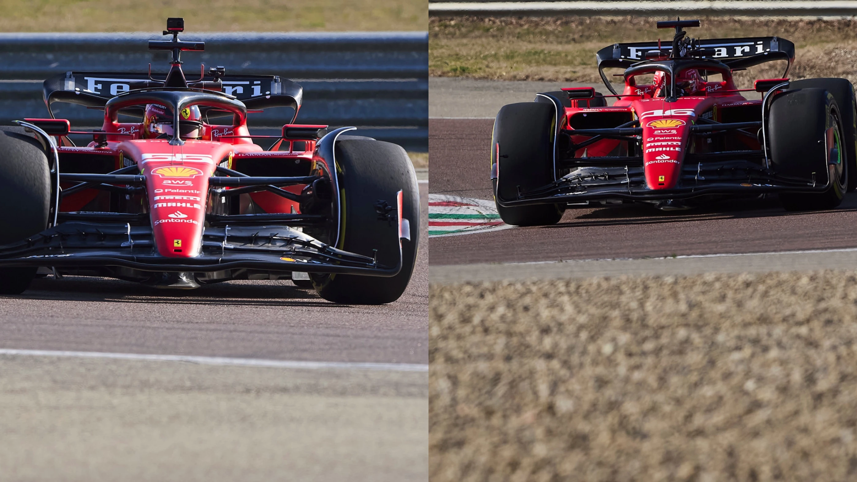 Carlos Sainz y Charles Leclerc, a los mandos del SF-23 Carlos Sainz y Charles Leclerc, a los mandos del SF-23