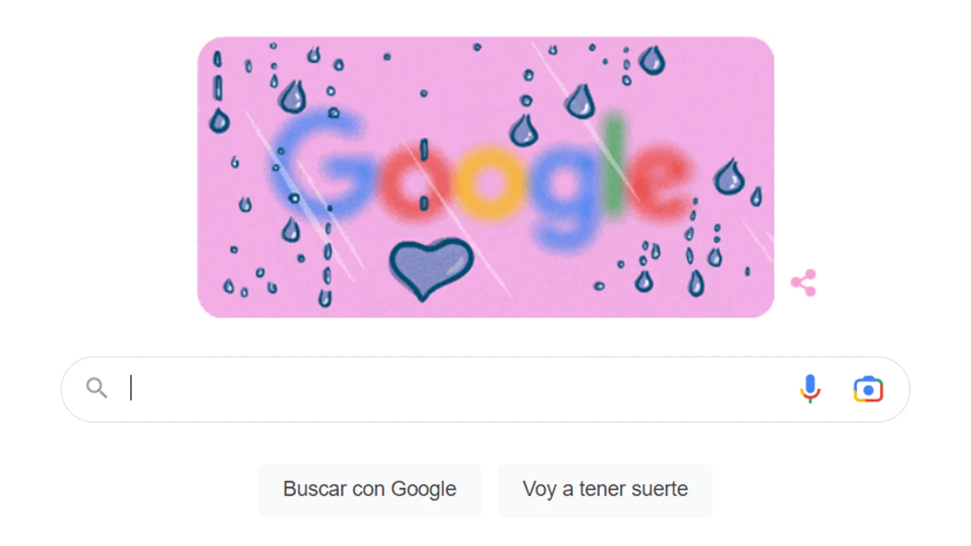 Google celebra el día de San Valentín 2023 con un romántico doodle