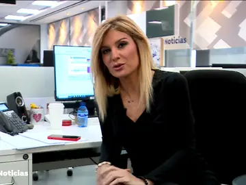 Sandra Golpe, directora y presentadora de A3 Noticias 1 Sandra Golpe, directora y presentadora de A3 Noticias 1