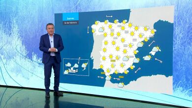 La calima se centra en Andalucía con un ascenso de las temperaturas a lo largo de la jornada