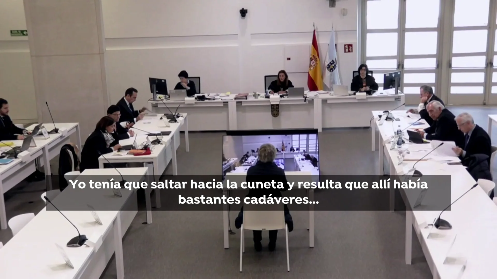 Una v&iacute;ctima del accidente del Alvia 