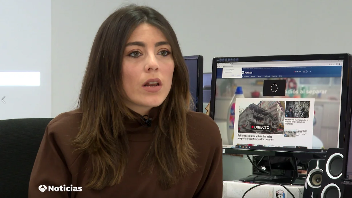 Luc&iacute;a Fern&aacute;ndez, redactora de Antena 3 Noticias