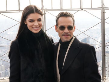 Marc Anthony y Nadia Ferreira