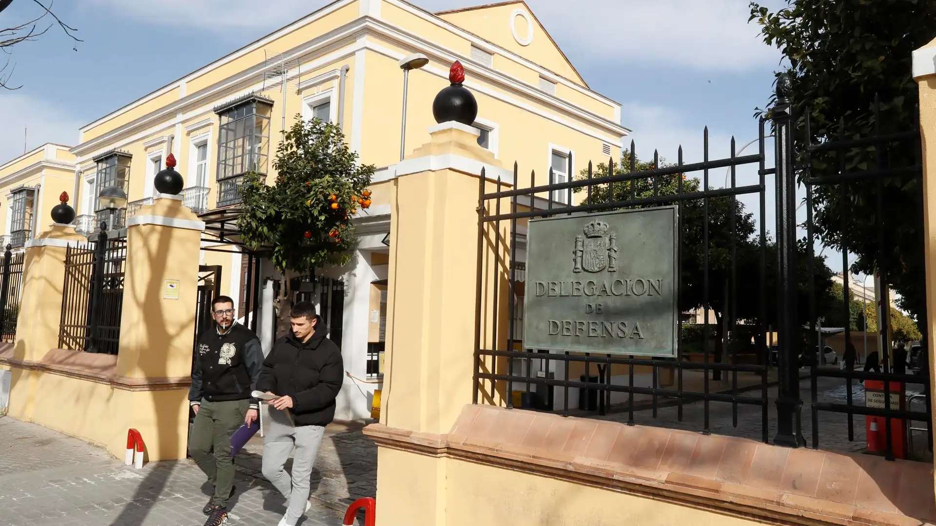 El edificio de la Delegaci&oacute;n de Defensa en Sevilla