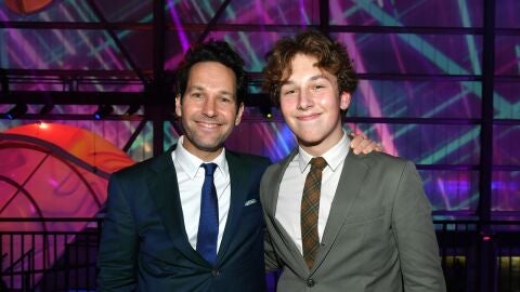 Paul Rudd y su hijo Jack