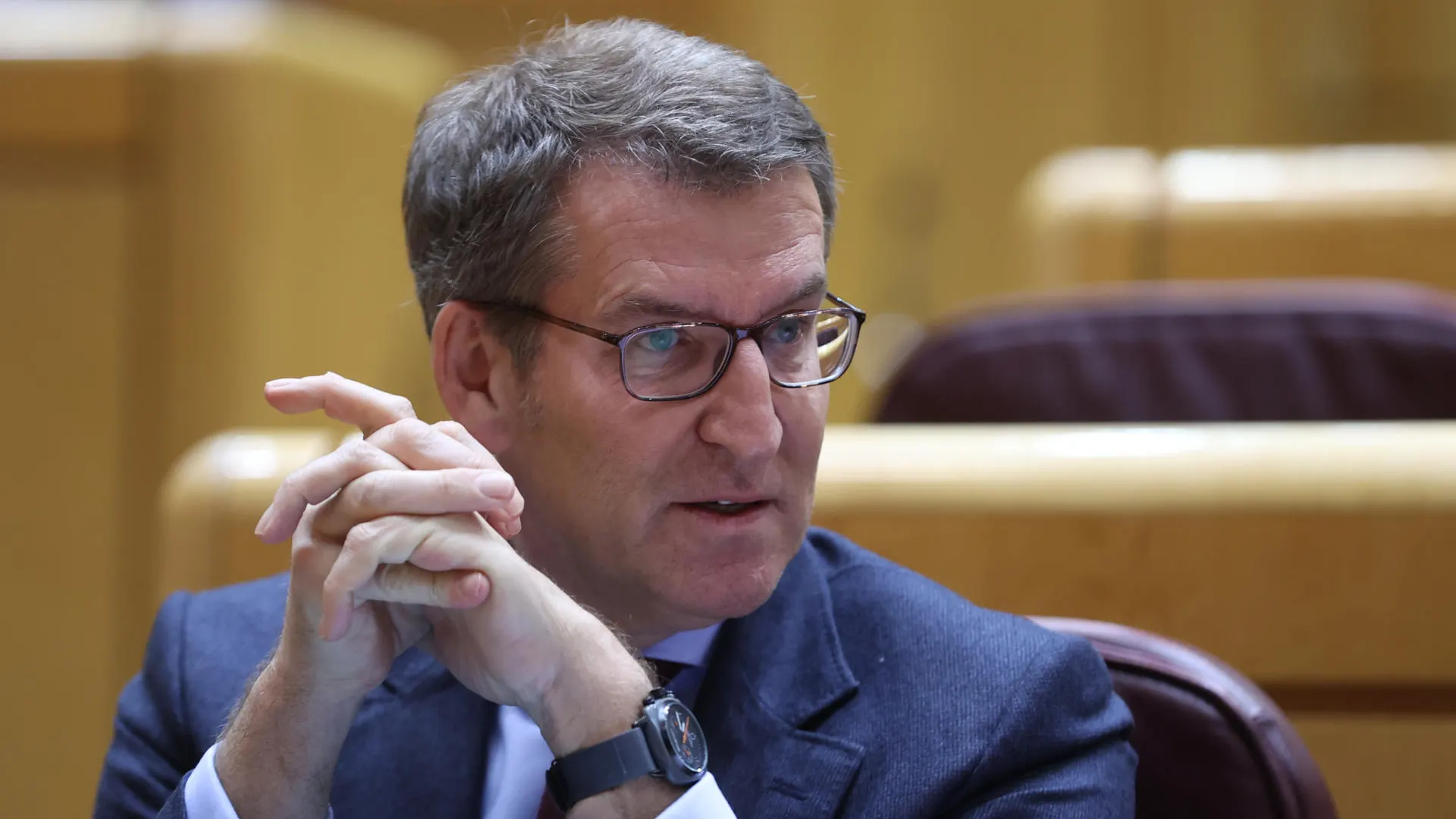Alberto N&uacute;&ntilde;ez Feij&oacute;o, l&iacute;der del PP