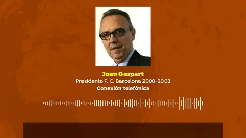 Joan Gaspart, expresidente del Barcelona Joan Gaspart, expresidente del Barcelona