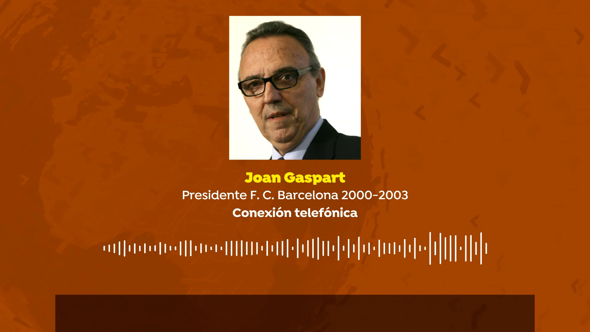 Joan Gaspart, expresidente del Barcelona Joan Gaspart, expresidente del Barcelona