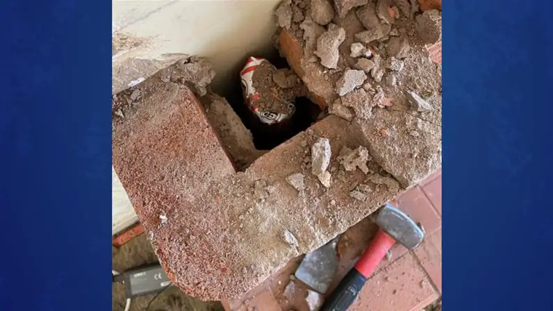 La 'cápsula del tiempo' encontrada en una casa La 'cápsula del tiempo' encontrada en una casa