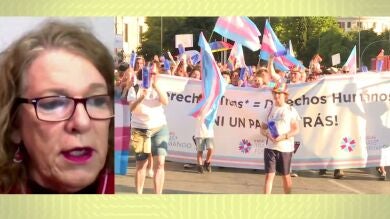 Nora Gómez, transexual a favor de la nueva 'ley trans': 