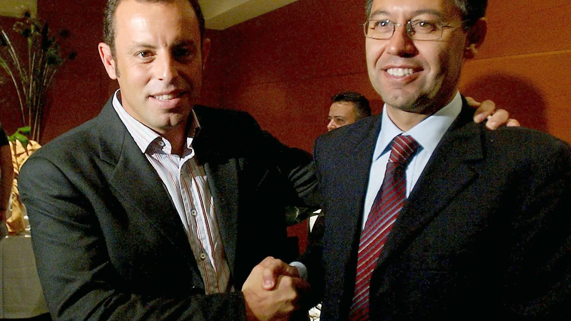 Sandro Rosell y Josep Maria Bartomeu