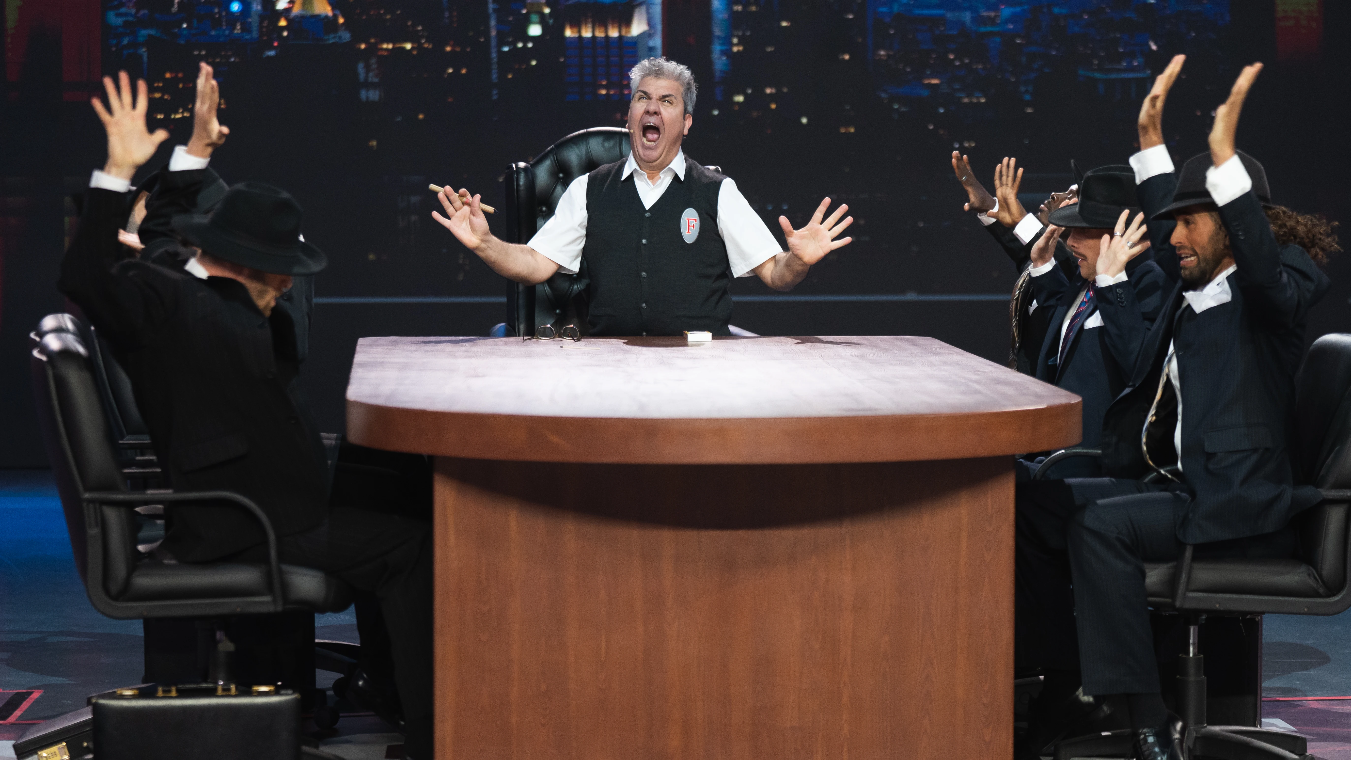 ¡Comedia en estado puro! Florentino Fernández se convierte en Jerry Lewis en una impecable imitación en ‘El Desafío’ 