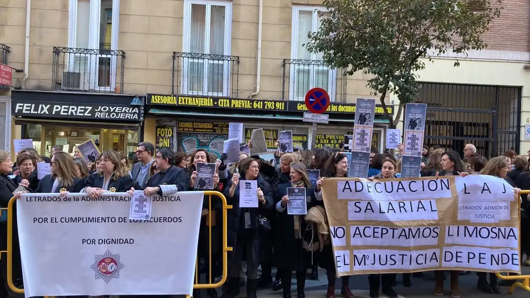 Imagen de la huelga