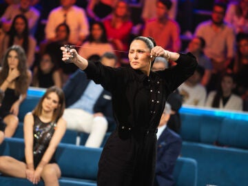 Rosa López fracasa con el tirachinas en ‘El Desafío’: “Estoy muy nerviosa” 