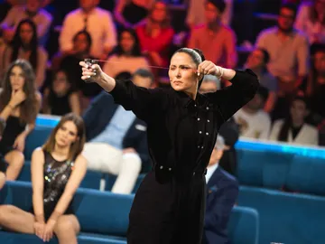 Rosa López fracasa con el tirachinas en ‘El Desafío’: “Estoy muy nerviosa” Rosa López fracasa con el tirachinas en ‘El Desafío’: “Estoy muy nerviosa”
