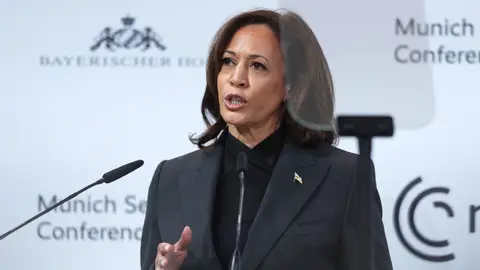 La vicepresidenta de Estados Unidos, Kamala Harris La vicepresidenta de Estados Unidos, Kamala Harris