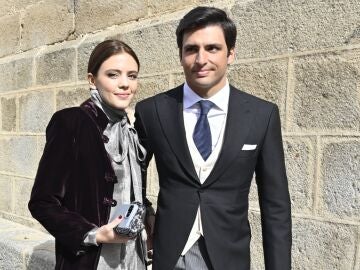 Carlos Sainz Jr. junto a su novia, Isabel Hern&aacute;ez