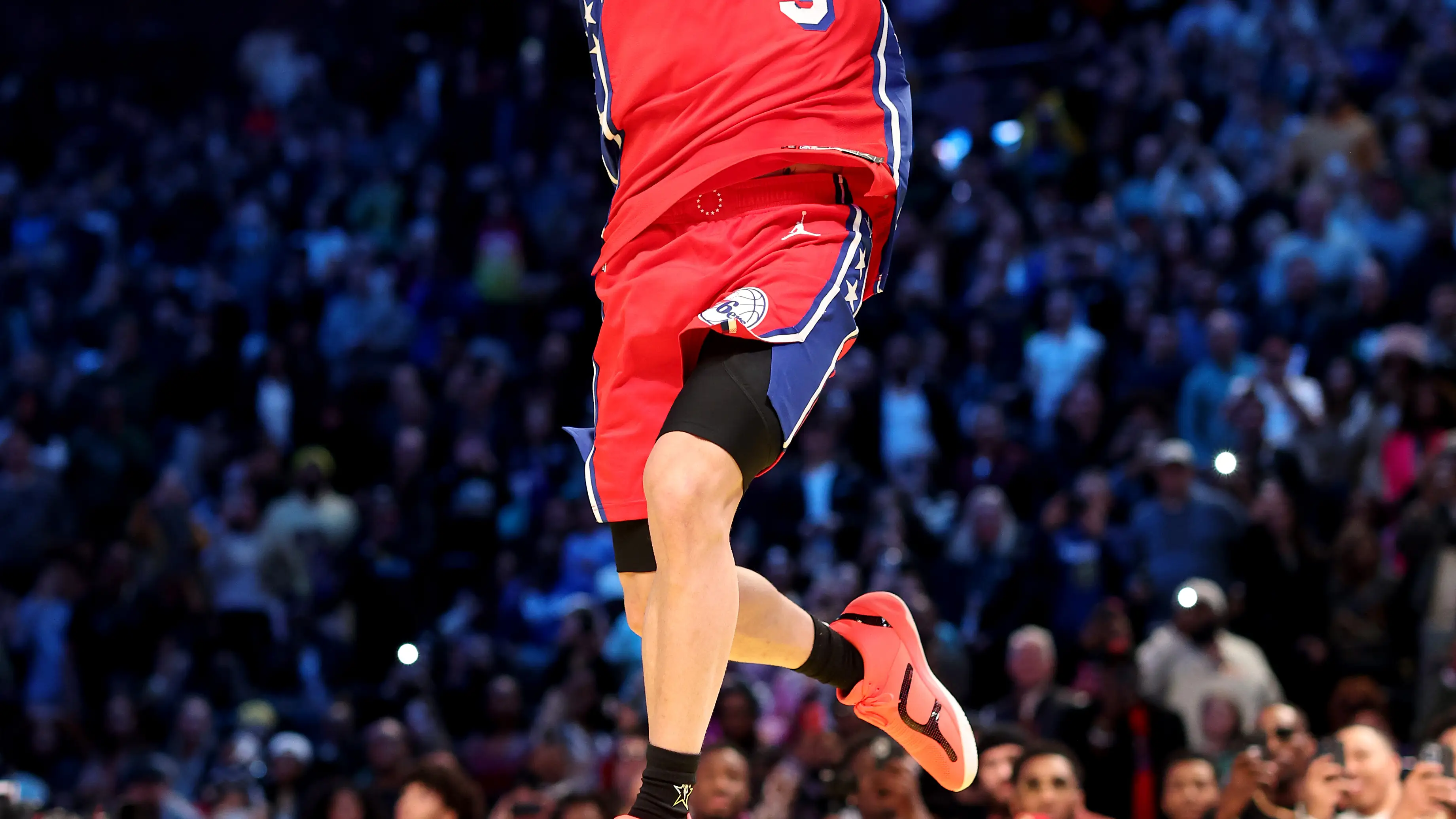 Mac McClung, en acci&oacute;n en el concurso de mates del All-Star NBA