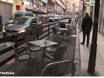 Las terrazas covid, a punto de desaparecer en Palencia