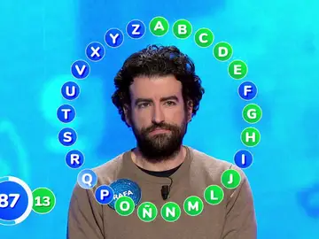 Orestes obliga a Rafa a apuntar 10 aciertos del tirón para conseguir el empate en ‘El Rosco’ Orestes obliga a Rafa a apuntar 10 aciertos del tirón para conseguir el empate en ‘El Rosco’