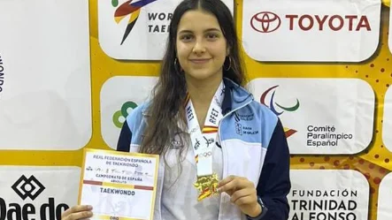 Helena Garc&iacute;a, Campeona de Espa&ntilde;a absoluta de taekwondo