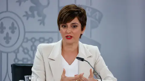 La ministra de Política Territorial y portavoz del Gobierno, Isabel Rodríguez La ministra de Política Territorial y portavoz del Gobierno, Isabel Rodríguez