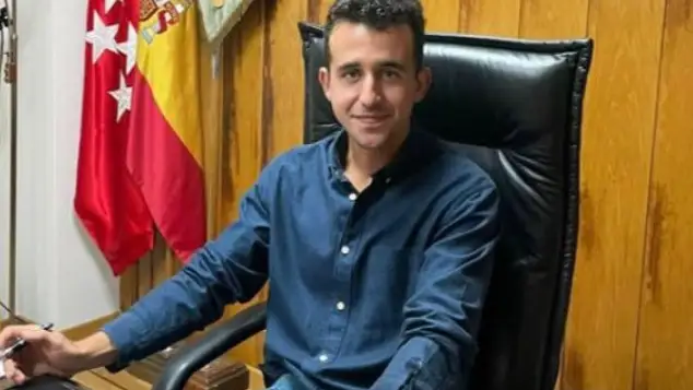 Cristian Mart&iacute;n Paloma, alcalde de El Escorial