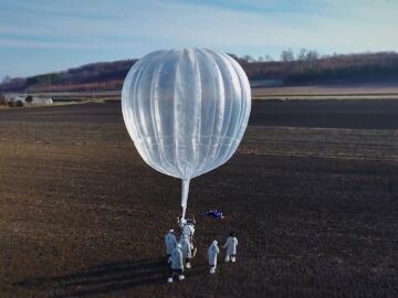 El globo que volará a la estratosfera