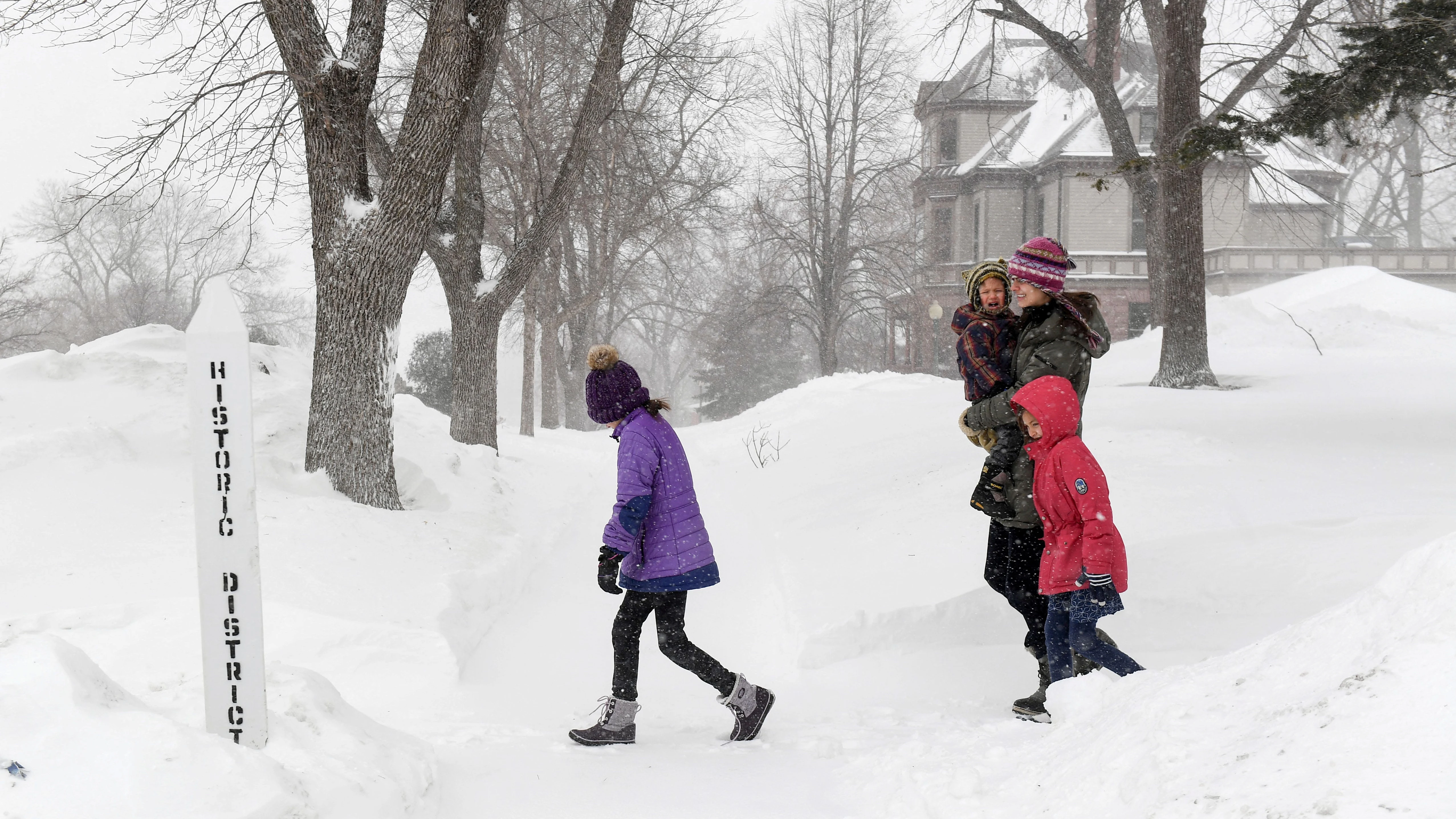 Un fuerte temporal de frío y nieve azota el norte y medio oeste de Estados Unidos Un fuerte temporal de frío y nieve azota el norte y medio oeste de Estados Unidos