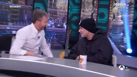 El rap improvisado de Duki en 'El Hormiguero': ¡qué alucinante exhibición de freestyle! El rap improvisado de Duki en 'El Hormiguero': ¡qué alucinante exhibición de freestyle!