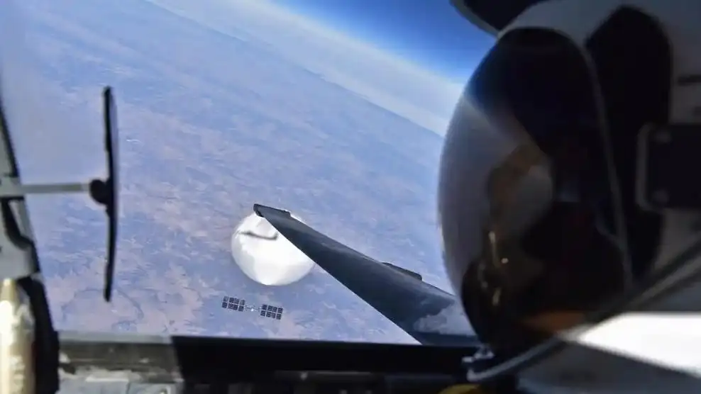 EEUU publica el 'selfie' del piloto volando EEUU publica el 'selfie' del piloto volando