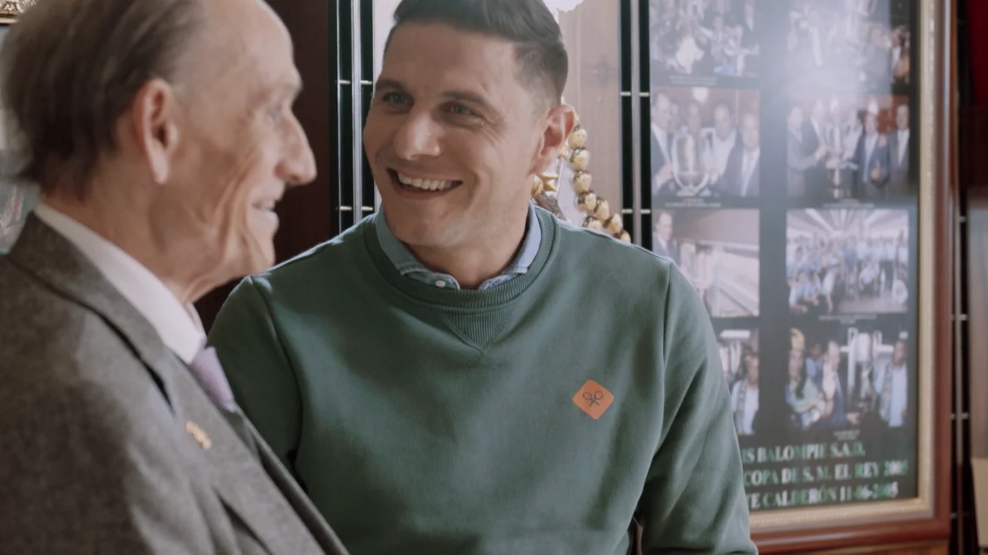 Lopera desvela a Joaquín su secreto como presidente del Real Betis Lopera desvela a Joaquín su secreto como presidente del Real Betis
