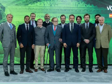 Ramón Tamames, candidato de la moción de censura de Vox Ramón Tamames, candidato de la moción de censura de Vox