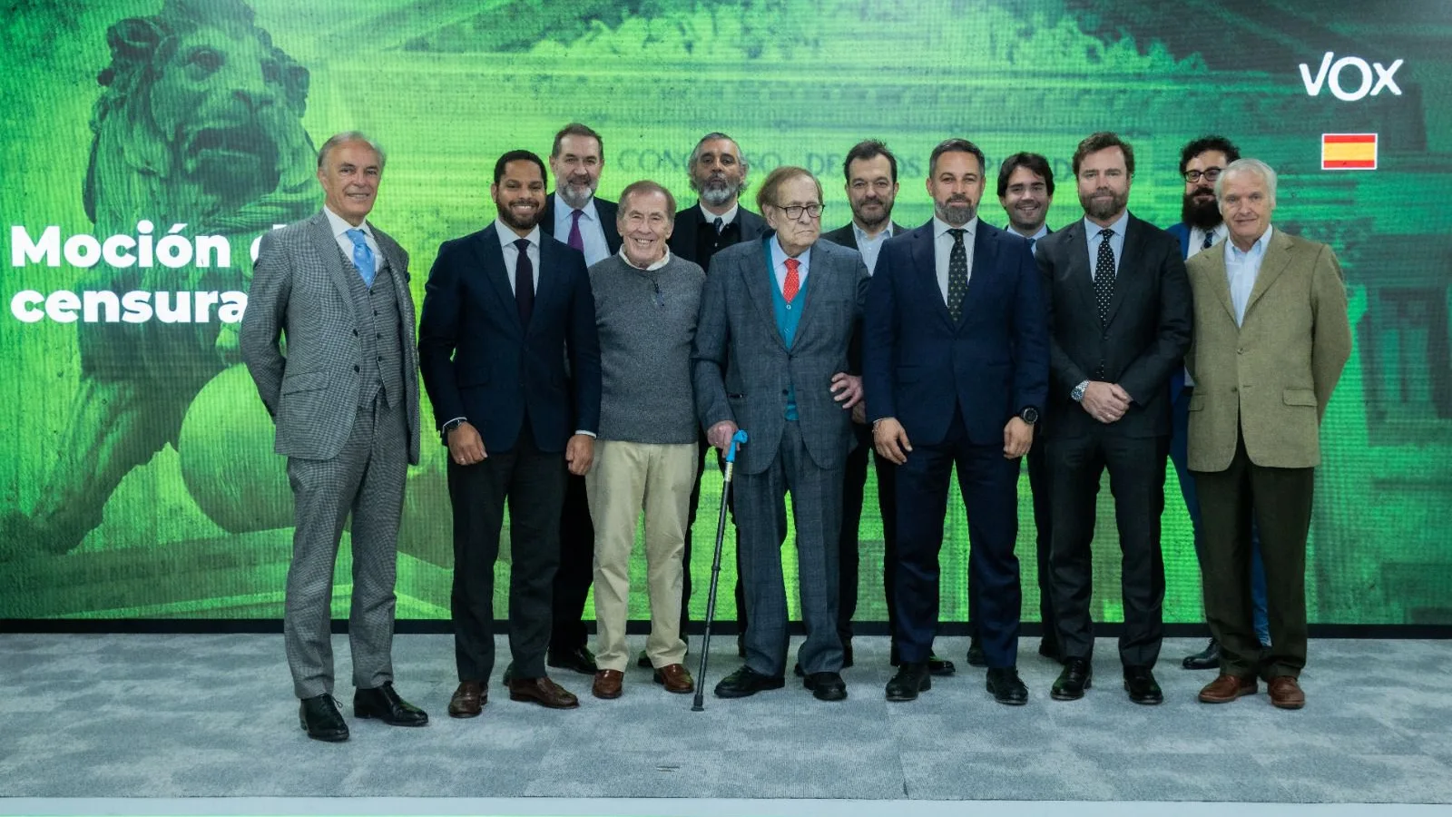 Ram&oacute;n Tamames, candidato de la moci&oacute;n de censura de Vox