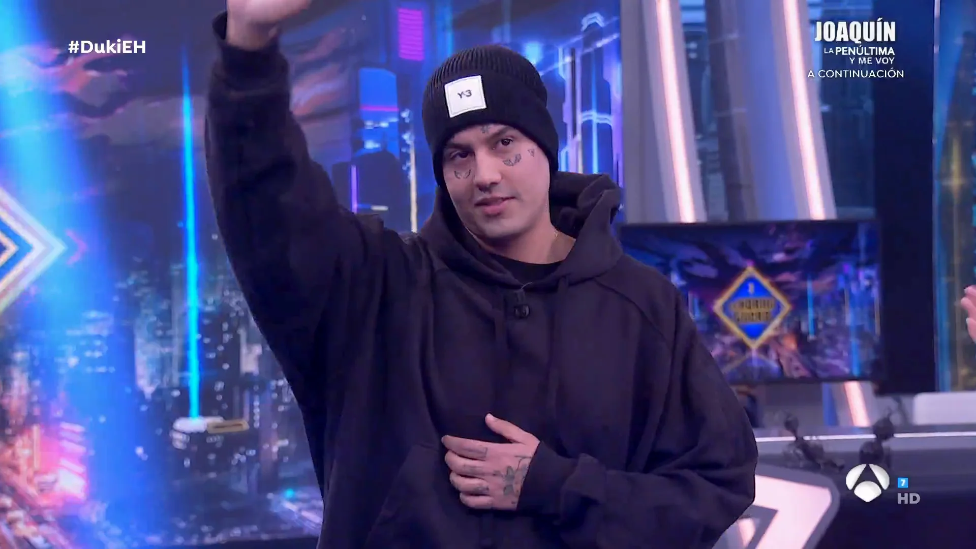 Revive la entrevista completa a Duki en 'El Hormiguero'