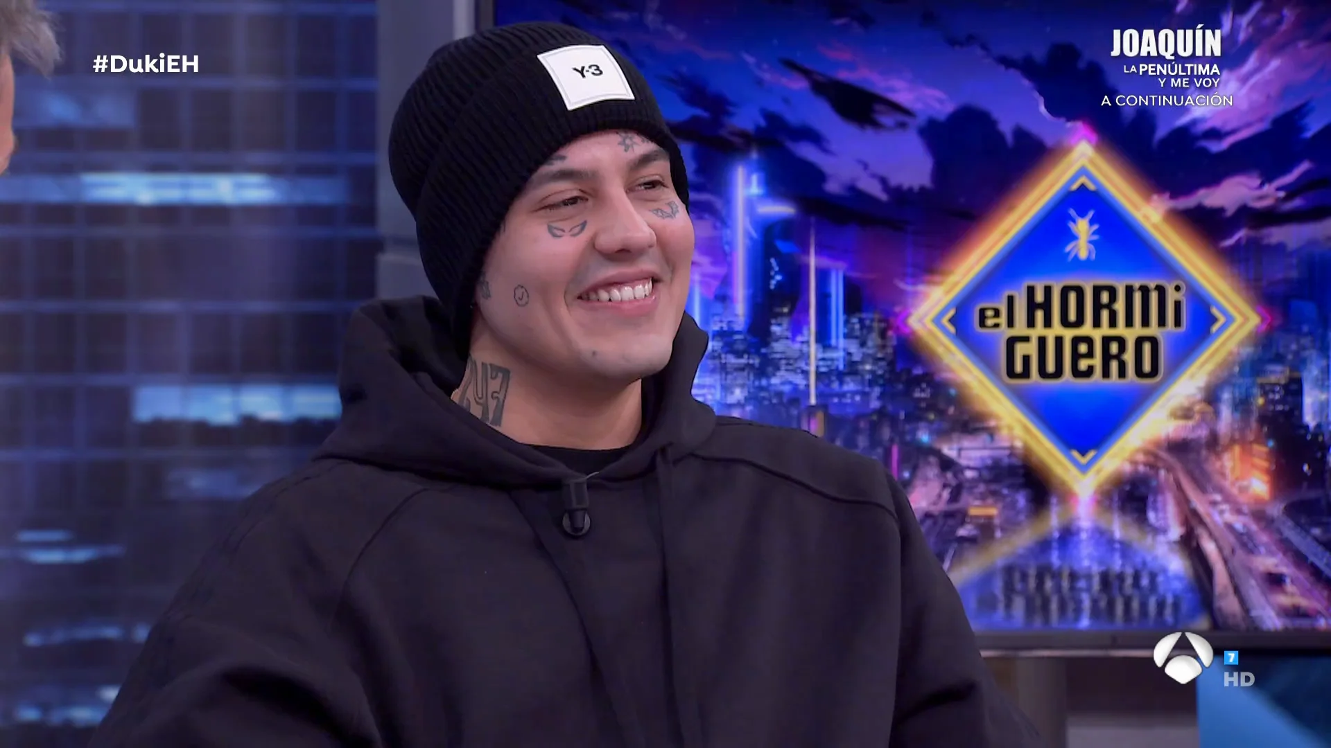 Hoy, el rapero argentino Duki visita 'El Hormiguero' debido a sus pr&oacute;ximos conciertos en Madrid
