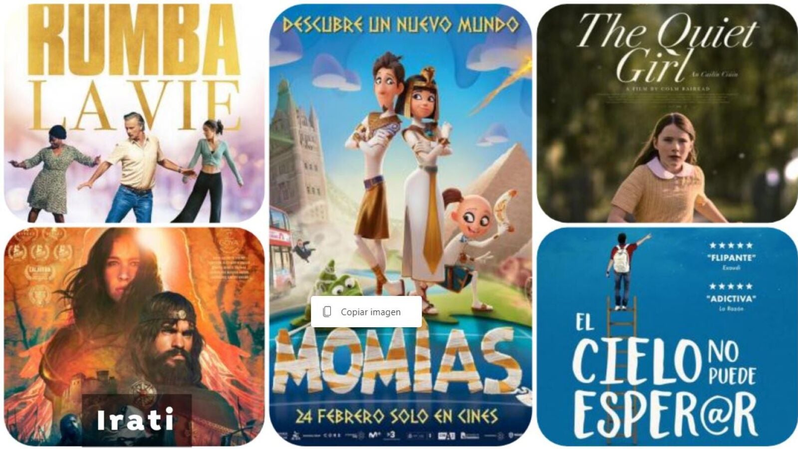 Cartelera de Cine: 'Momias' e 'Irati', animación y aventuras para unos estrenos variados del viernes 24 de febrero 