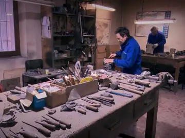 Un taller de estaño Un taller de estaño