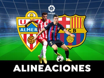 Alineación probable del Barcelona ante el Almería en el partido de hoy