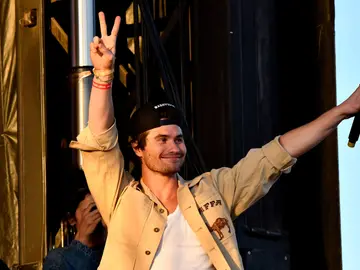 Chase Stokes en una aparición reciente Chase Stokes en una aparición reciente