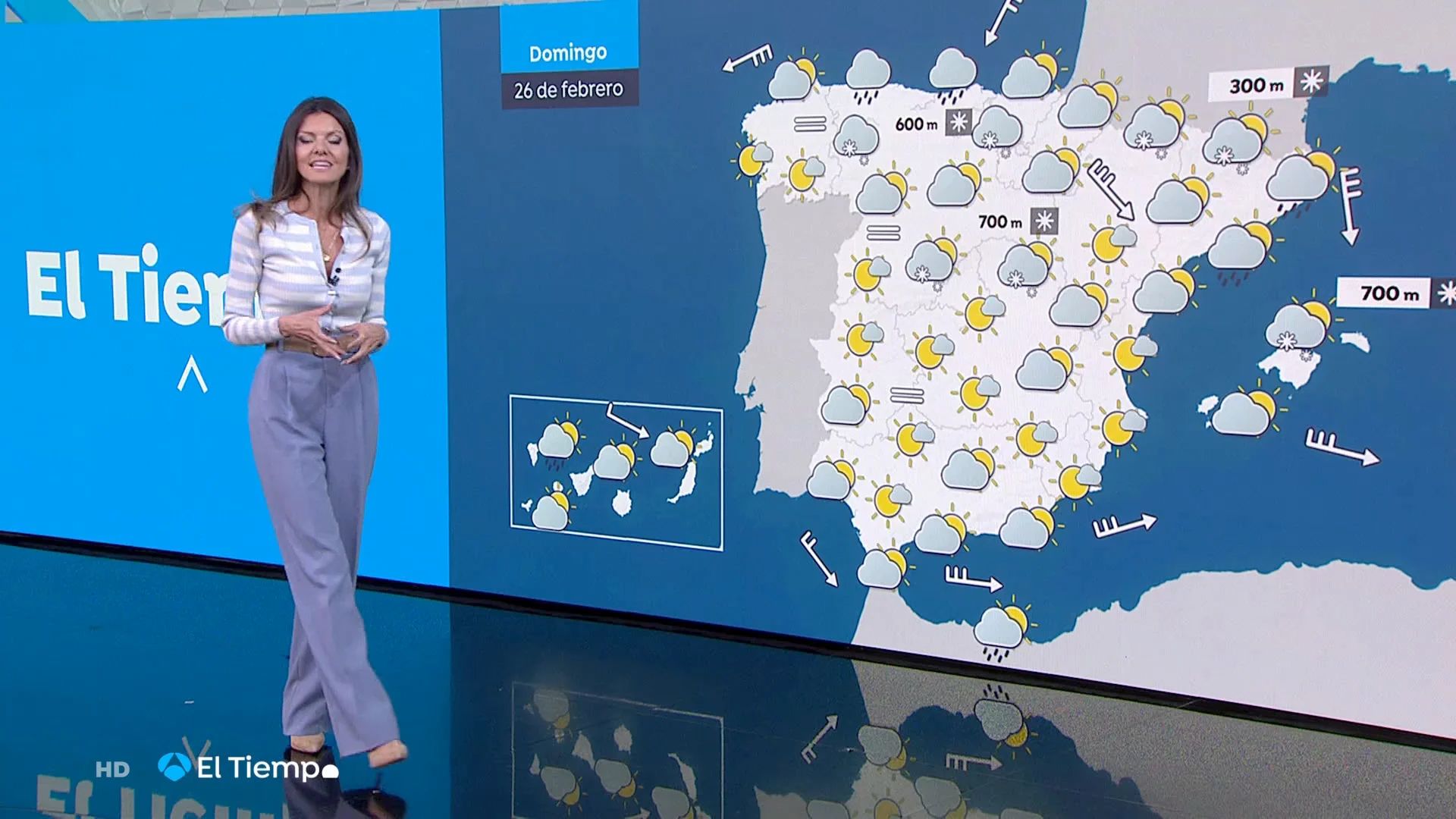 El tiempo invernal y desapacible en la Península y Baleares protagonizan el último sábado de febrero El tiempo invernal y desapacible en la Península y Baleares protagonizan el último sábado de febrero