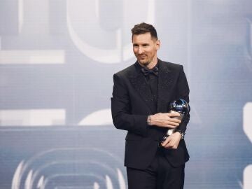 Messi, con su segundo premio The Best