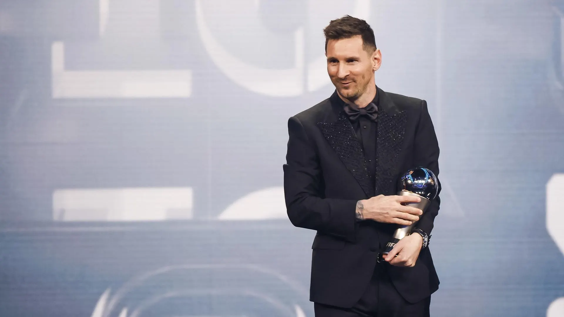 Messi, con su segundo premio The Best Messi, con su segundo premio The Best