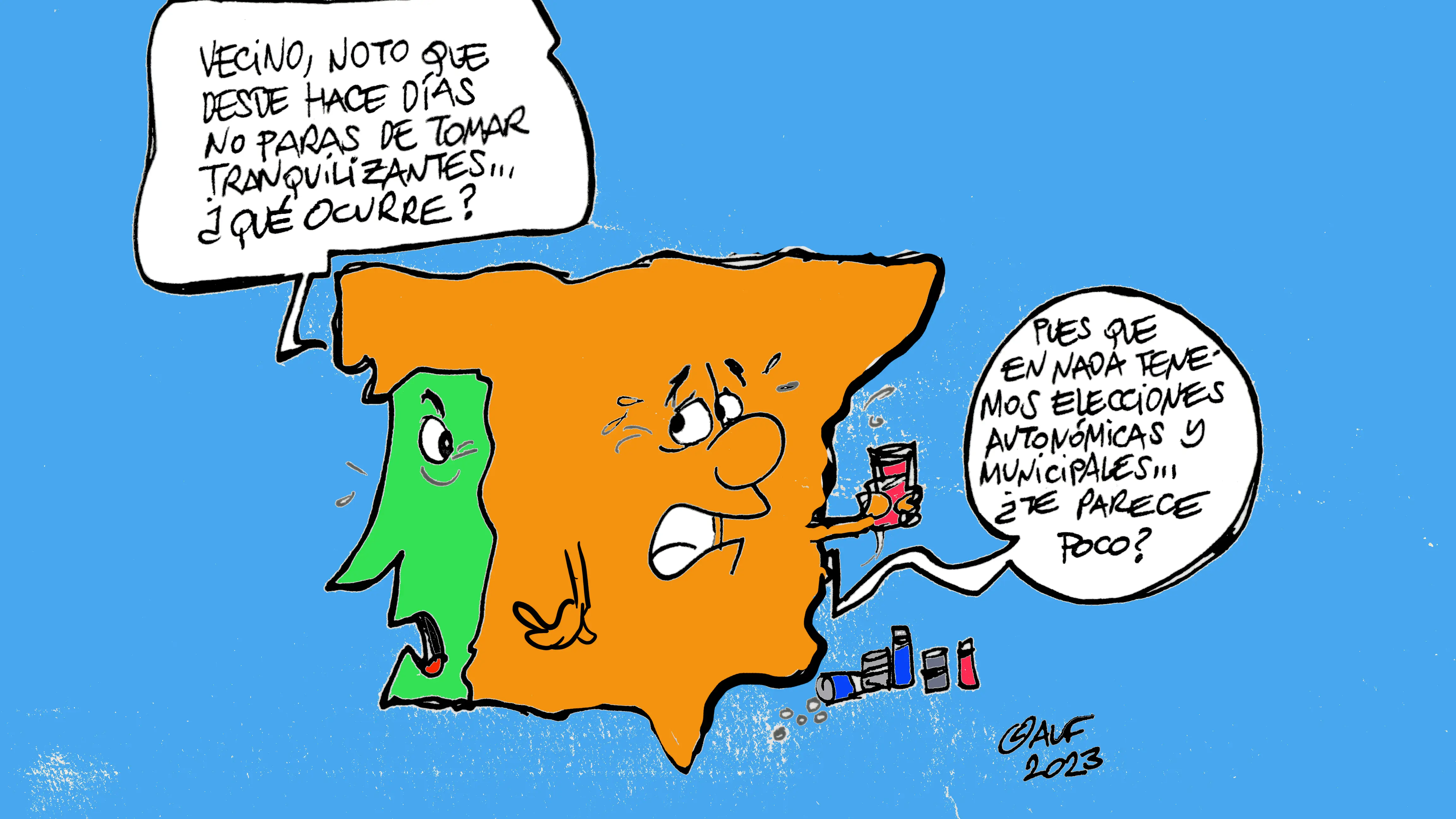 Vi&ntilde;eta gr&aacute;fica de Alfredo Boto de hoy