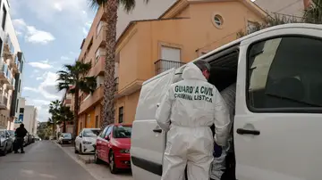 Guardia Civil en el lugar de los hechos Guardia Civil en el lugar de los hechos