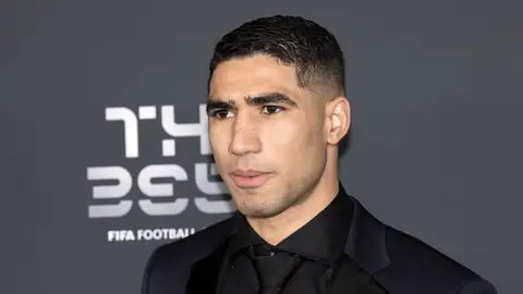 Achraf Hakimi, en los premios The Best Achraf Hakimi, en los premios The Best